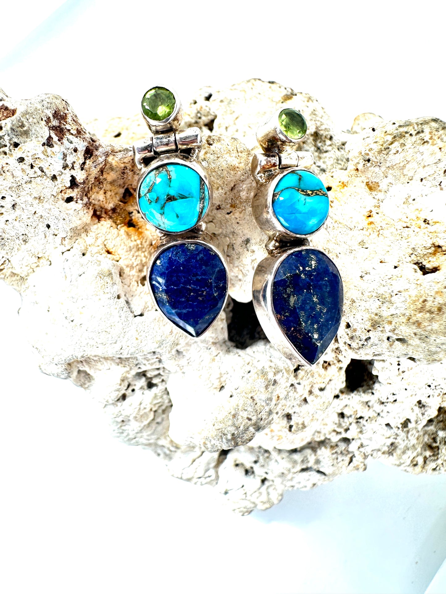 Lapis Lazuli with Copper Turquoise