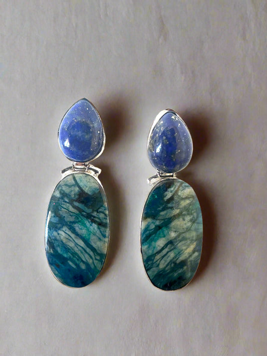 Azurite with Lapis Lazuli
