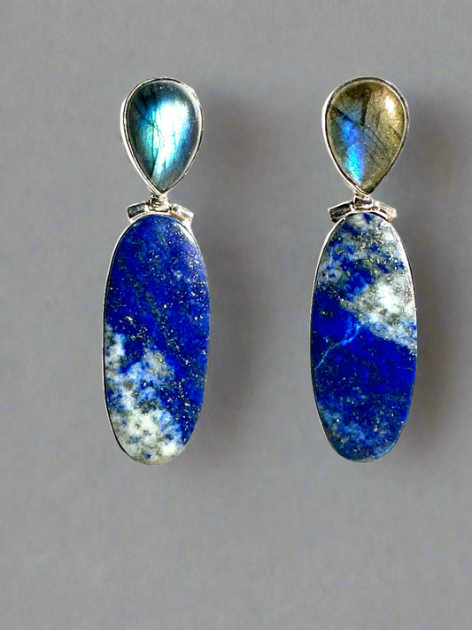Lapis Lazuli with Labradorite