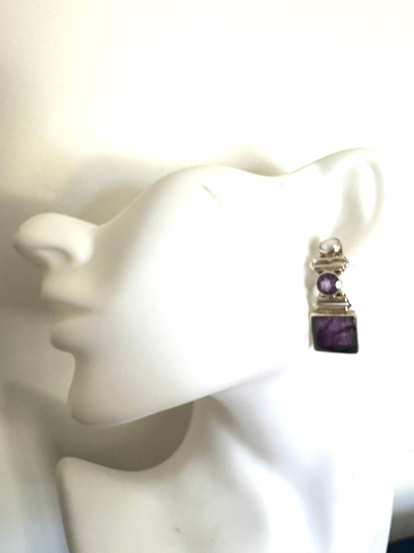 Amethyst with Pearl