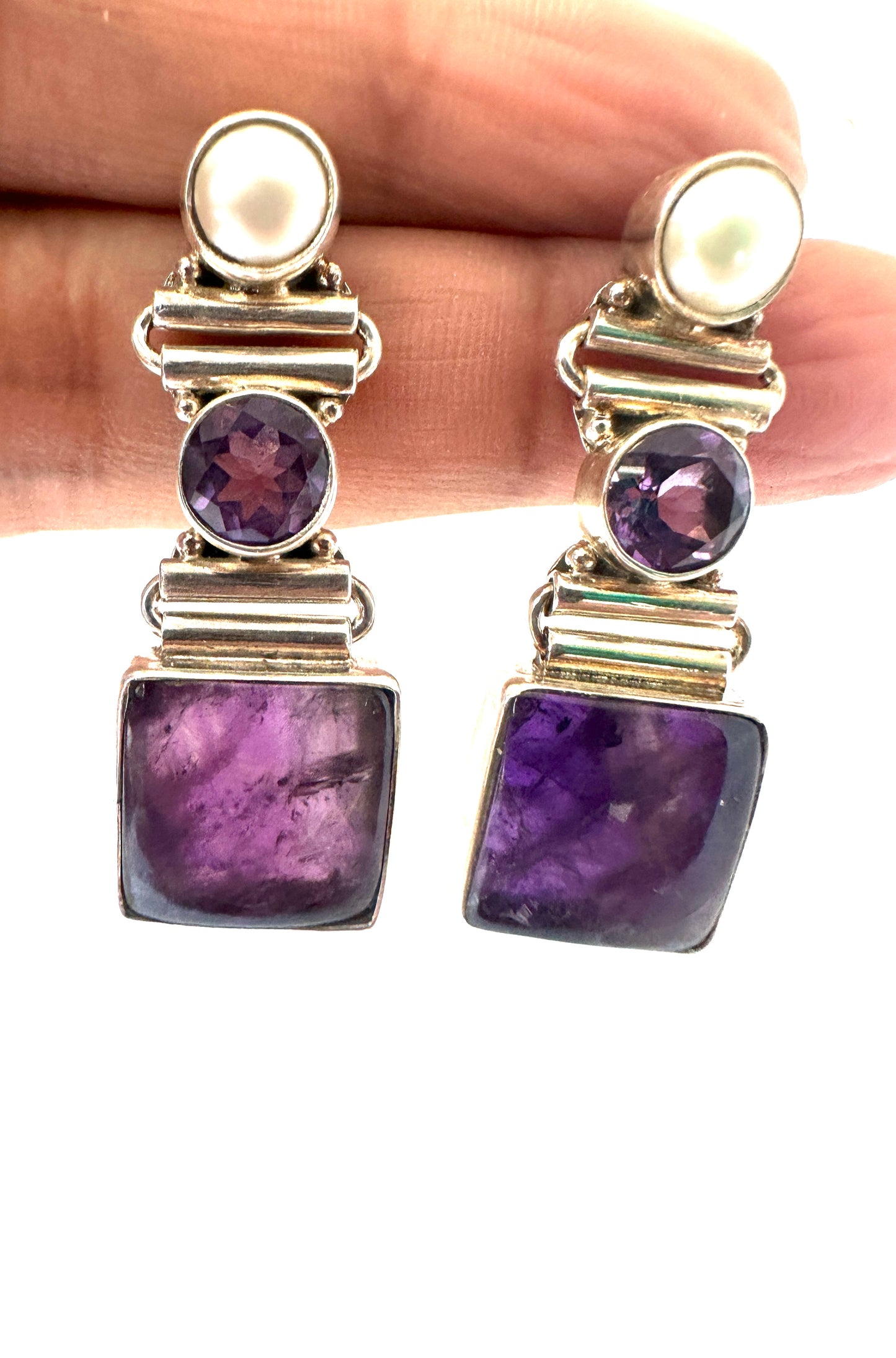 Amethyst with Pearl