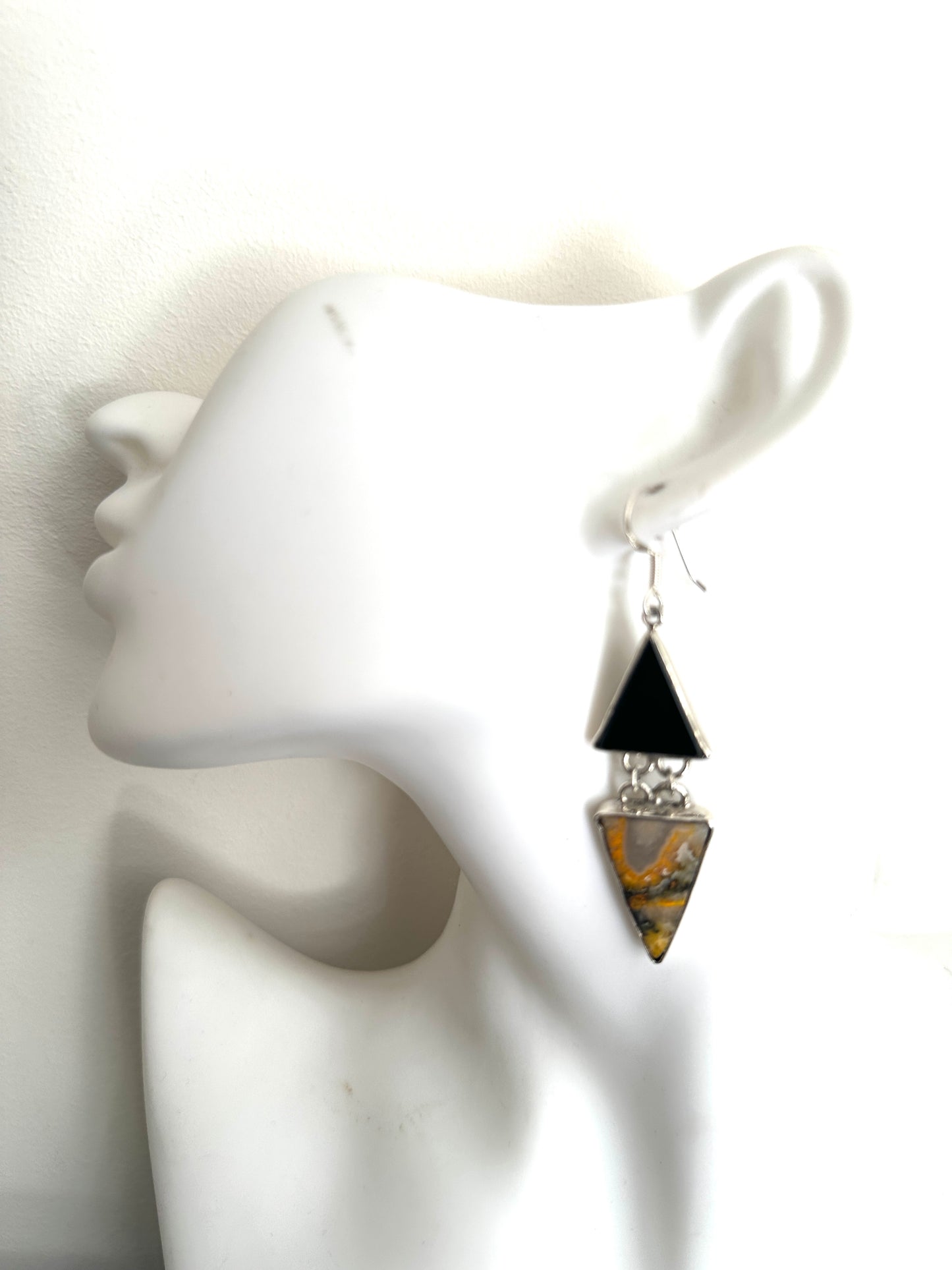 Black Onyx with BumbleBee Jasper