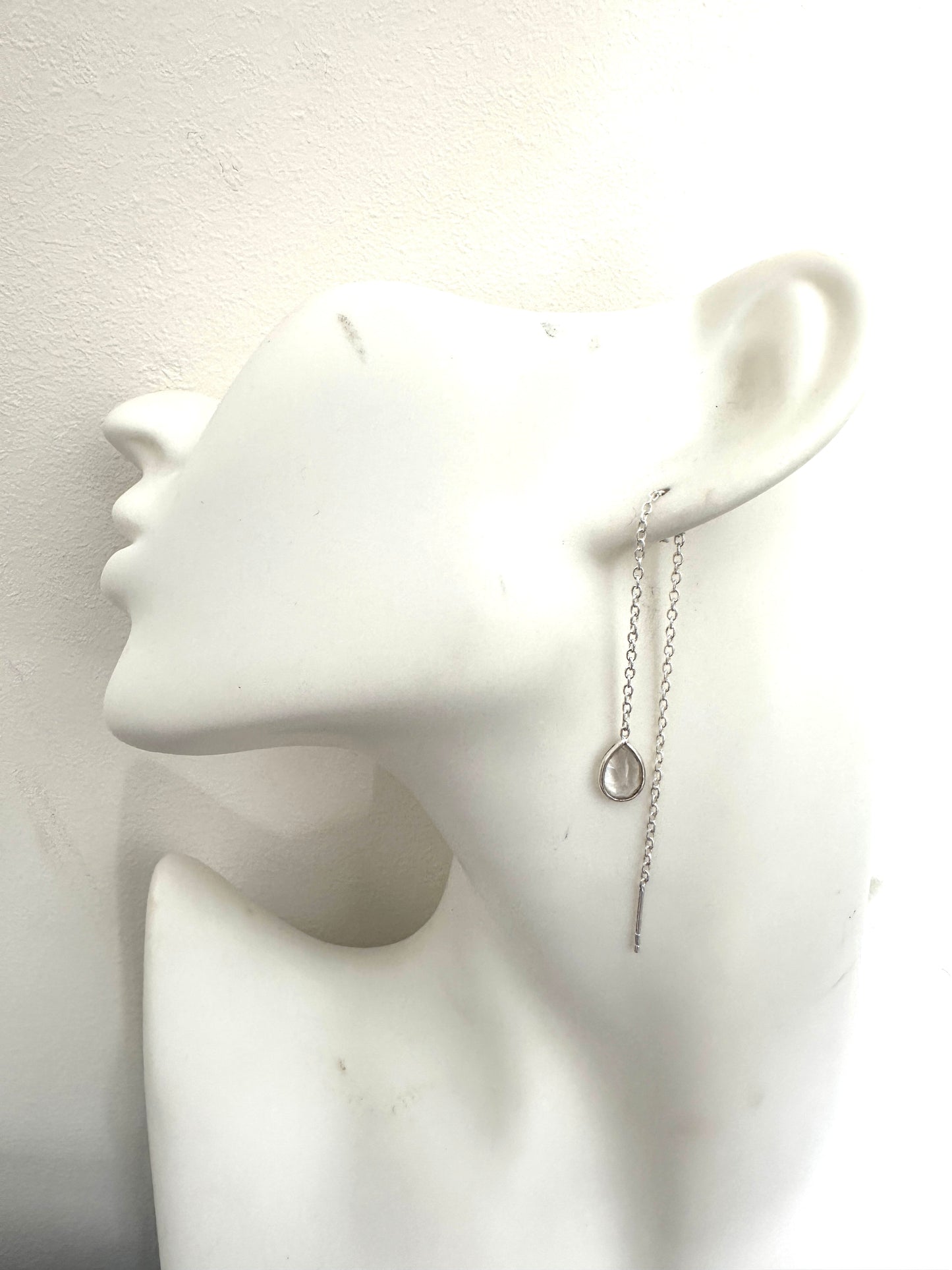 Clear Quartz Threaders