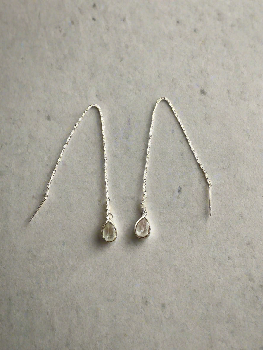 Clear Quartz Threaders