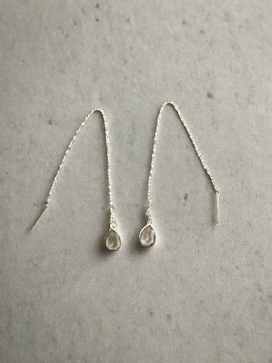 Clear Quartz Threaders