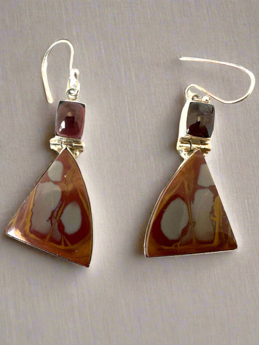 Noreena Jasper with Garnet