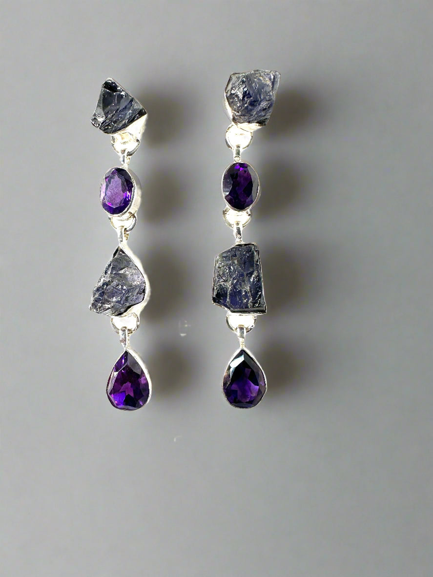 Raw and Polished Amethyst
