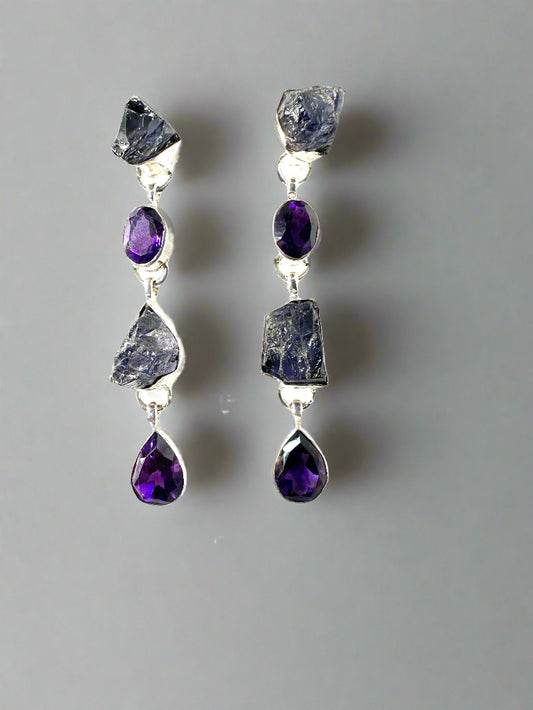 Raw and Polished Amethyst