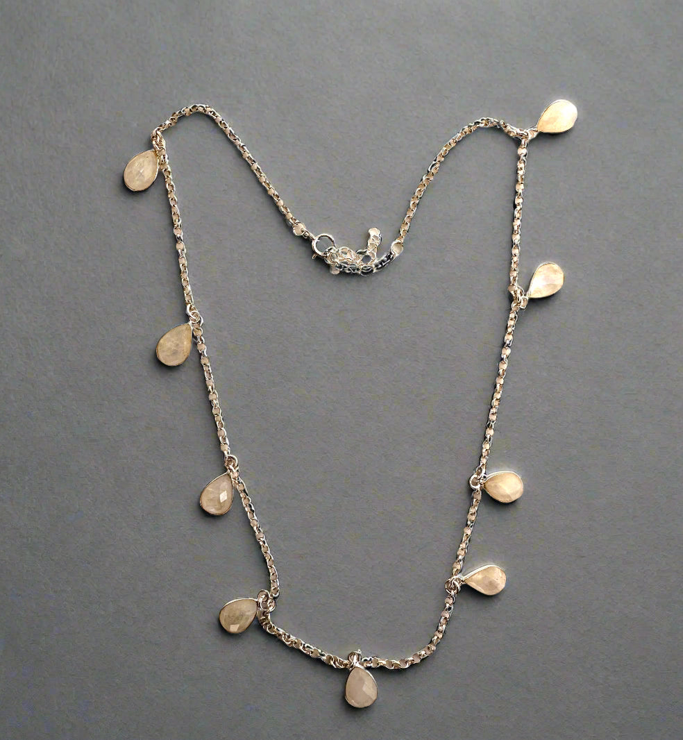 Rainbow Moonstone Drops
