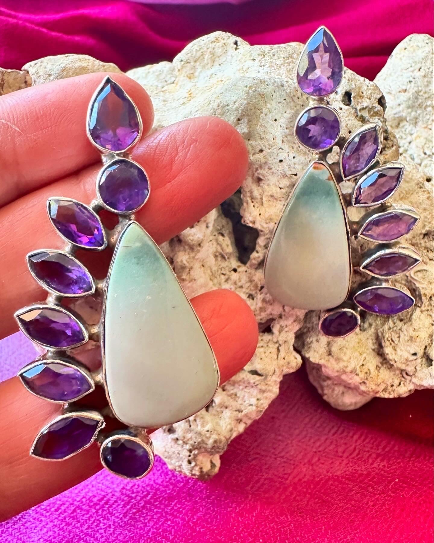 Calicrom Jasper with Amethyst