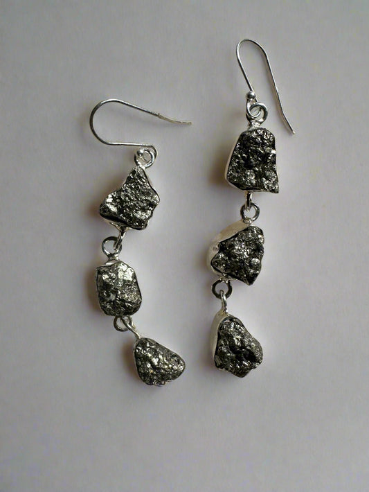 raw Pyrite Druzy