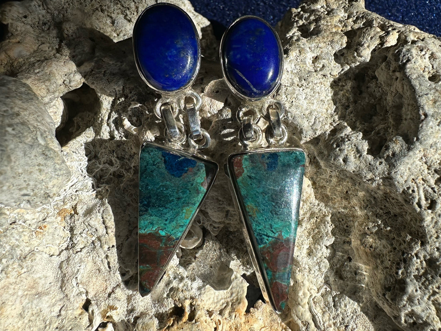 Azurite with Lapis Lazuli
